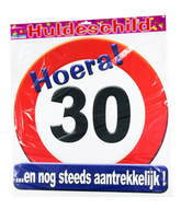 Deurbord 30 Jaar 50cm